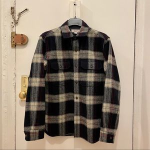 Like New! Wallace & Barnes wool shirt jacket.